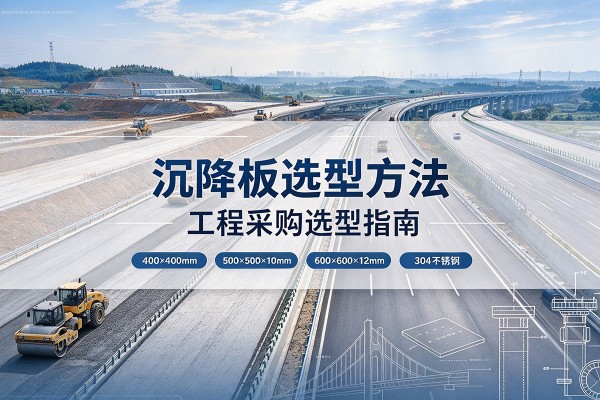 永康沉降板选择方法