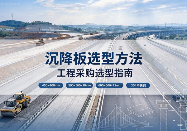永康沉降板选择方法
